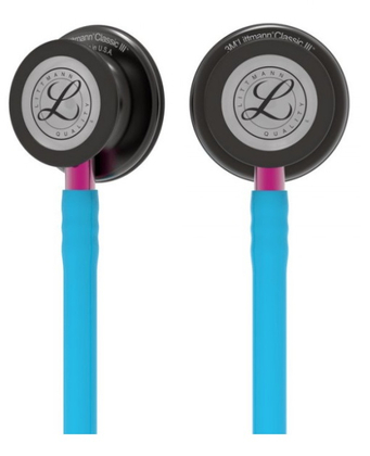 Littmann Classic III Smoke, Stetoskop pro interní medicínu, tyrkysový 5872