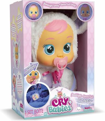 IMC Toys Cry Babies Interaktive Puppe – Goodnight Coney