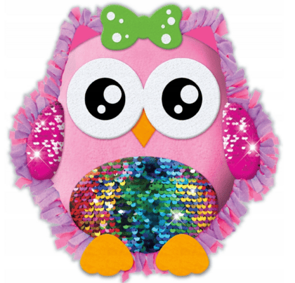 WOW BOX Kreatívna sada Vankúš Sova