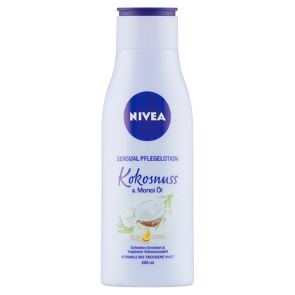 NIVEA Telové mlieko Coconut &amp; Manoi Oil, 200ml