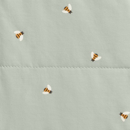 Love To Dream Swaddle UP Zavinovačka - veľkosť S - olivová/včielky - 1. FÁZA - 2,5 TOG