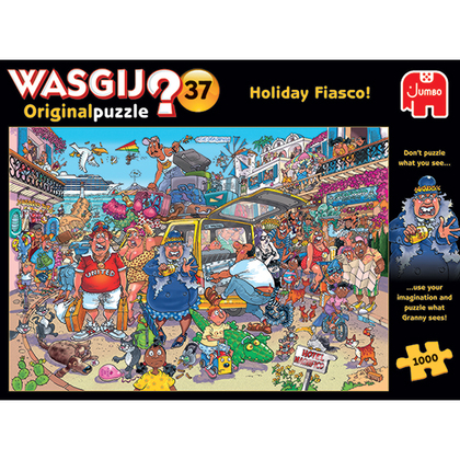 Jumbo Wasgij Puzzle - Holiday Fiasco 1000 db