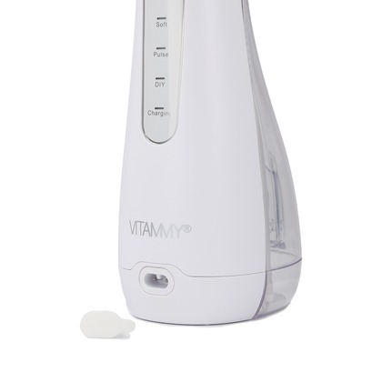 VITAMMY eJet Bezdrátová zubní sprcha s 5 koncovkami v sadě