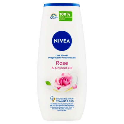 NIVEA Rose &amp; Almond Oil Ošetrujúci sprchovací gél, 250 ml