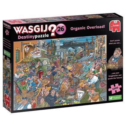 Jumbo Wasgij Puzzle - Organic Overload!, 1000 dielikov