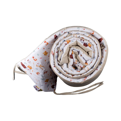 XKKO LUX Kinderbettgitter 360 cm – Wild Forest