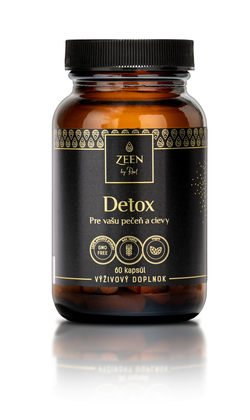 ZEEN Detox, Doplněk stravy - Detoxikace jater a celého těla - 60 kapslí