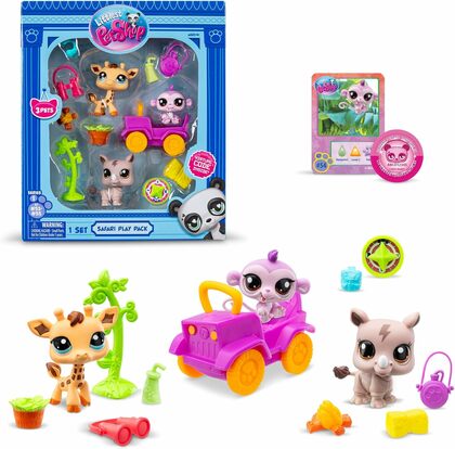 Littlest Pet Shop Safari Play Pack - Safari játékkészlet