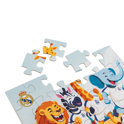 Miniland Puzzle Real Madrid – 24 dielikov, Edukatívna skladačka pre deti