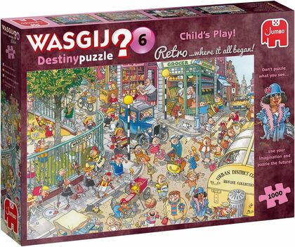 Jumbo Wasgij Puzzle - Childs Play! 1000 dielikov