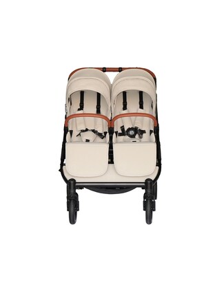 Baby Monsters Kočík pre dvojičky Easy Twin 5 – River Grey
