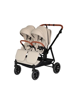 Baby Monsters Kočík pre dvojičky Easy Twin 5 – River Grey