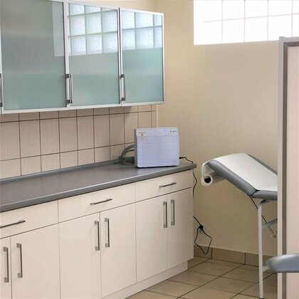 Nanocare ASEPTICA CLINIC légtisztító szűrővel és UV-C lámpával