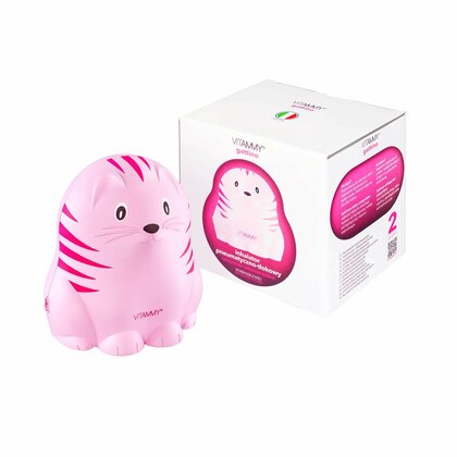 VITAMMY GATTINO A1503 Baby-Inhalator in fröhlicher Kätzchenform, pink