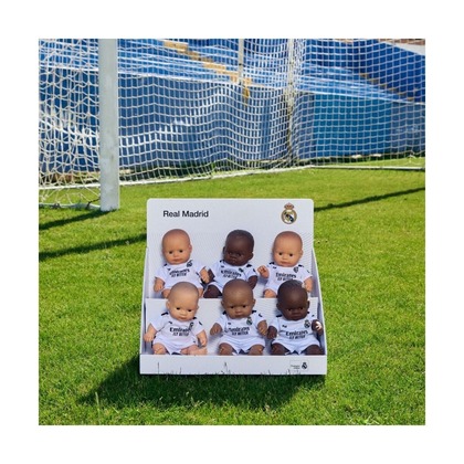 Miniland Realistická bábika Real Madrid – Chlapček (Latinoameričan), 21 cm
