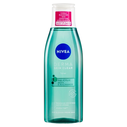 NIVEA Derma Skin Clear Čistící pleťová voda 200 ml