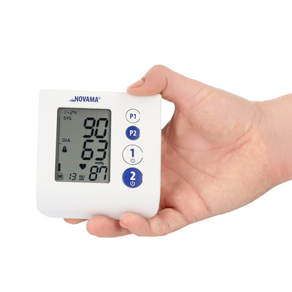 NOVAMA B Kompaktný ramenný tlakomer s intuitívnym ovládaním