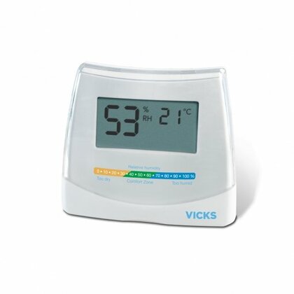 VICKS 2in1 Hygrometer und Thermometer