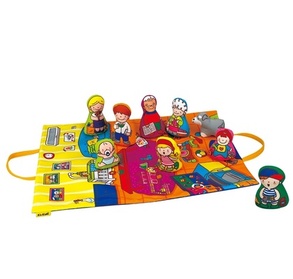 Ks Kids Lernmatte mit Spielzeug - Familie