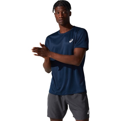 Asics Core SS TOP Férfi sporting rövid ujjal, kék, méret XXL