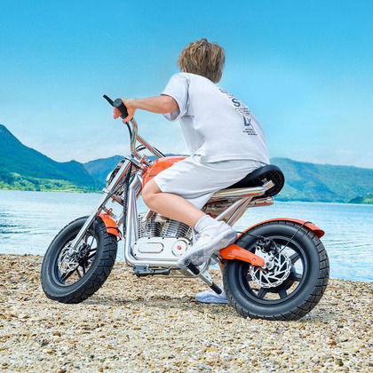 Hyper Gogo S9 Elektrická motorka pre deti a tínedžerov do 60 kg 12" – Oranžová