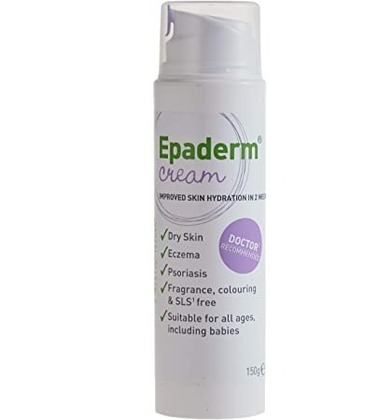 Epaderm-Creme 2 in 1 zur Anwendung bei Ekzemen und Schuppenflechte, 150 g