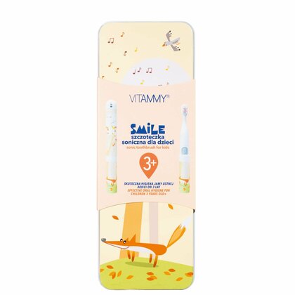 VITAMMY SMILE dětská sonický zubní kartáček, Liška, od 3 let