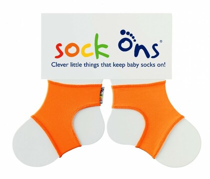 Sock Ons Bright Orange - 6-12m méretű