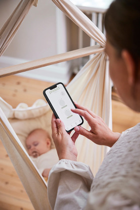 Membantu LeeLo02 Automatický motor ku kolíske – Béžový