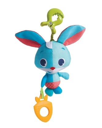 Tiny Love, Tiny Smarts - Závesná hračka, vibrujúci zajačik Thomas, od 0m+