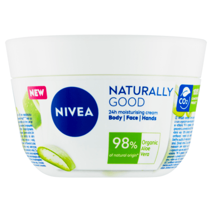 NIVEA Care Naturally Good, Tápláló krém, 200ml