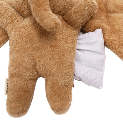 Membantu Zaťažový stabilizátor pre bábätká – Sloník, Hnedý (2 kg)