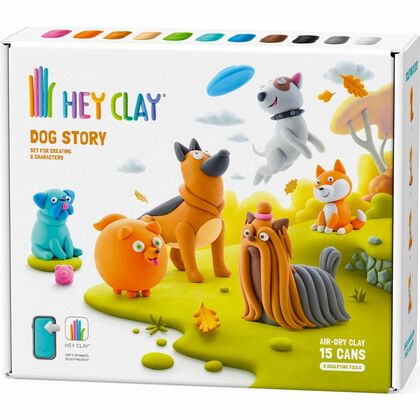 HEY CLAY Dog Story Modelovací hmota - Příběh psa