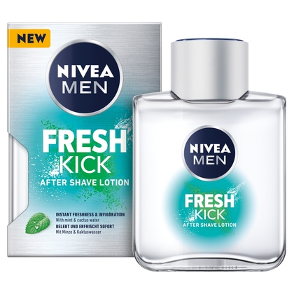 NIVEA Men Fresh Kick Osvěžující voda po holení, 100 ml
