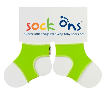 Sock Ons Bright Lime - Velikost 6-12m