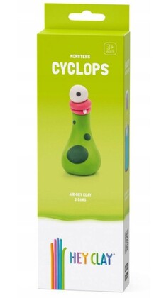 HEY CLAY Szörnyek - Kyklop Modellgyurma, Kyklop