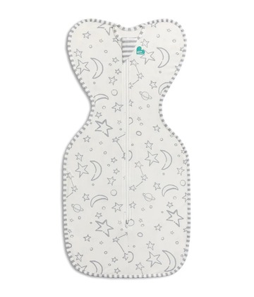 Love To Dream Swaddle UP - Zavinovačka, veľkosť XS, biela, Vesmír STAGE1 - 1 TOG Originál