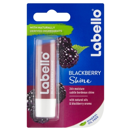 Labello Blackberry Shine Pflegender Lippenbalsam, 4,8 g