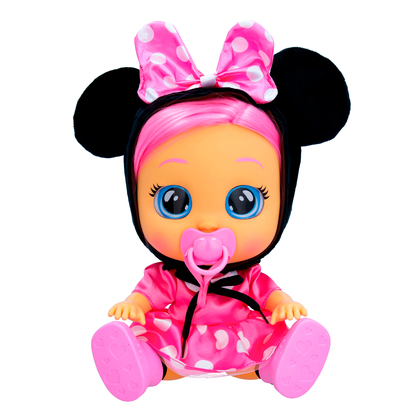 IMC Toys Cry Baby - Dressy Minnie - Baba, 30 cm