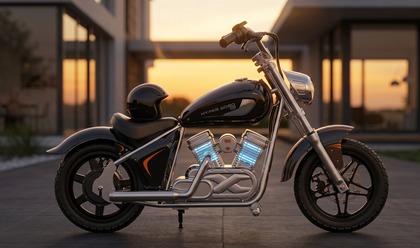 Hyper Gogo M5 Dětská elektrická motorka - Černá