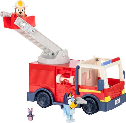 BLUEY Bingo'S Fire Truck - figurakészlet tartozékokkal
