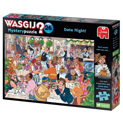 Jumbo Wasgij Puzzle - Randi éjszaka!, 1000 db