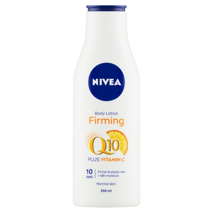 NIVEA Q10 + vitamín C Zpevňující tělové mléko s vitamínem C, 250ml