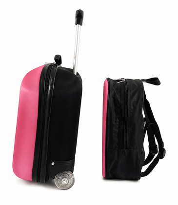 Marko Kinder-Reiseset Koffer und Rucksack 2in1 - Einhorn