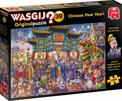 Jumbo-Wasgij-Puzzle – Chinesisches Neujahr! 1000 Stück