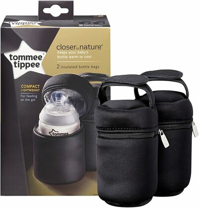 Tommee Tippee Termoobal na dojčenskú fľašu 2 ks s možnosťou zavesenia