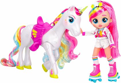 IMC Toys Cry Babies - Bff sorozat - Doll Dreamy &amp; Ream The Unicorn