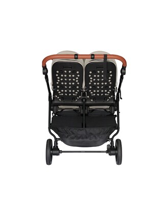 Baby Monsters Kočík pre dvojičky Easy Twin 5 – River Grey