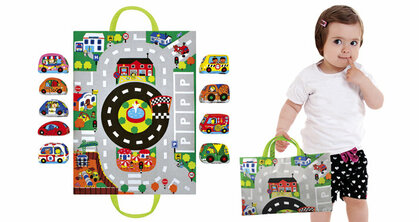 Ks Kids Podložka s auty - město