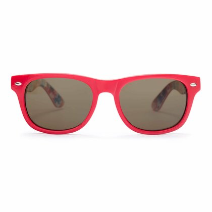 Visiomed France Miami Beach, Sonnenbrille, polarisiert, rot mit Muster